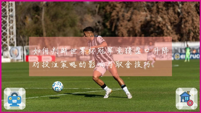 如何判断世界杯冠军竞猜盘口升降对投注策略的影响与取舍技巧