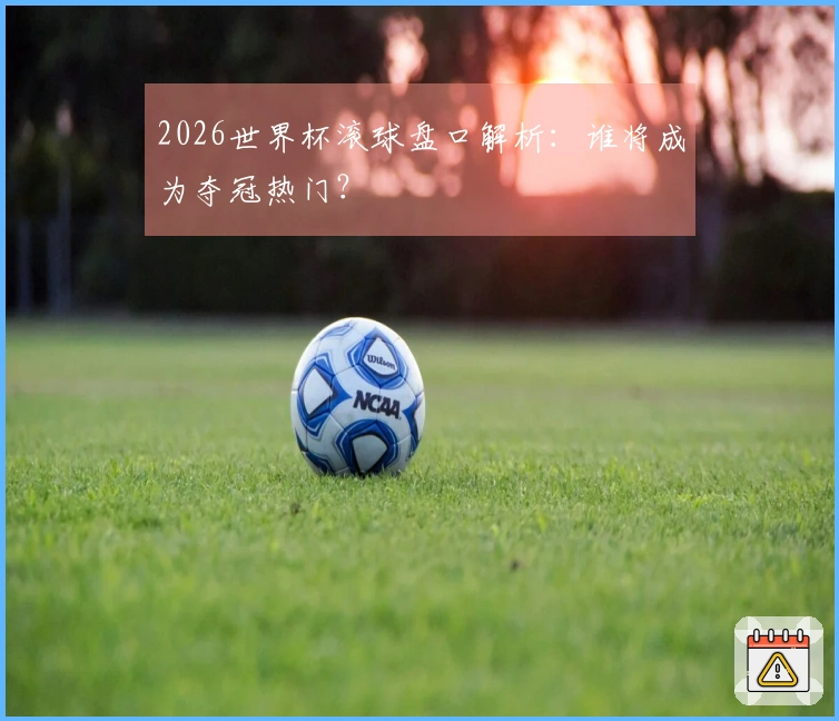2026世界杯滚球盘口解析：谁将成为夺冠热门？